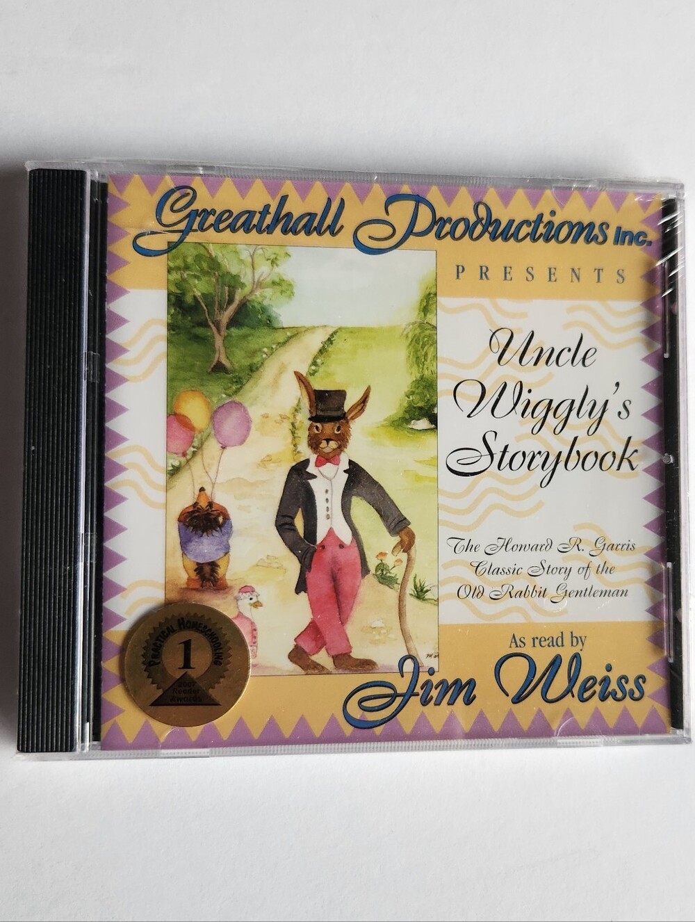 Uncle Wiggly's Storybook Audiobook CD read by Jim Weiss, Greathall Productions